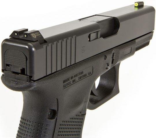 Buy NFISION GLK002007YGZG Night Sights Yellow Black Glock 20 21 online