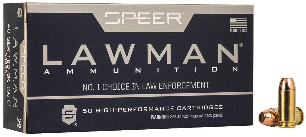 Buy Speer 53880 Lawman 40 S&W 180 Gr TMJ 50 Rounds Per Box online