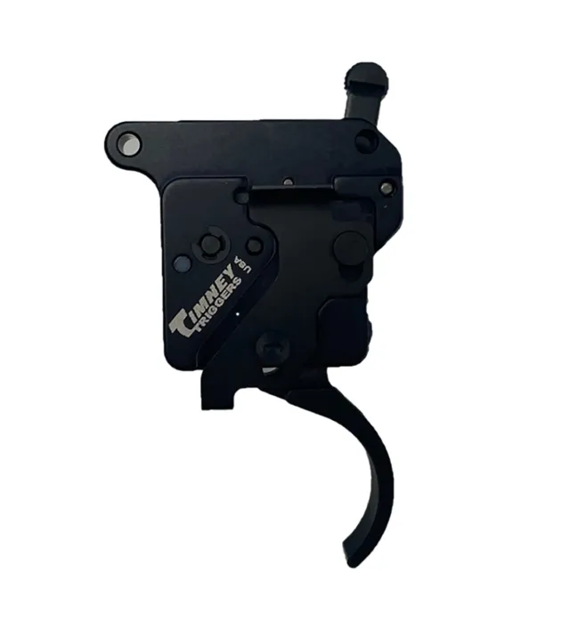Timney Triggers 521 Featherweight Deluxe Curved Trigger 3 lbs Black - Timney Triggers