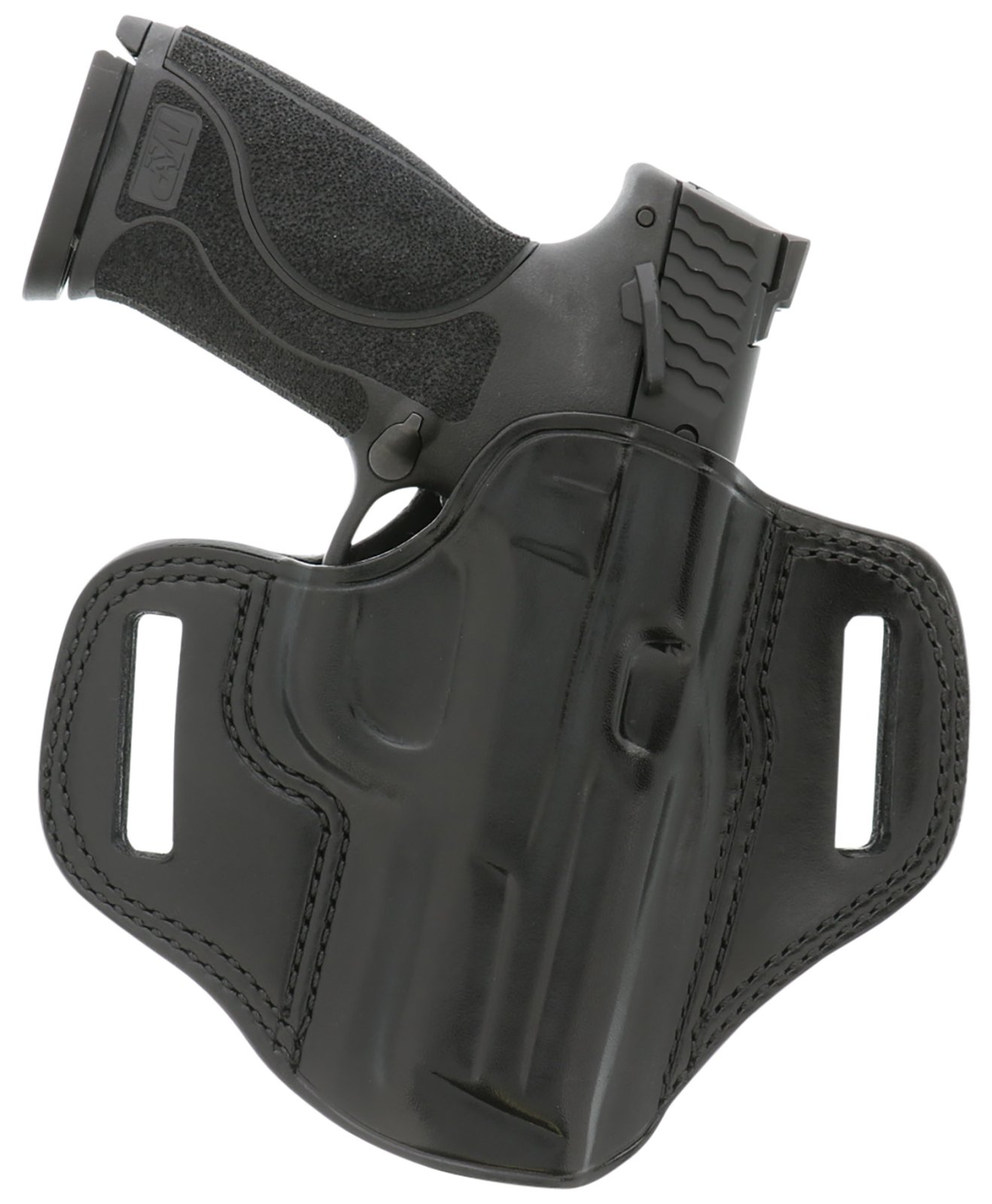 Galco CM212B Combat Master Black Leather Holster for 1911 5" Right Hand - Galco International