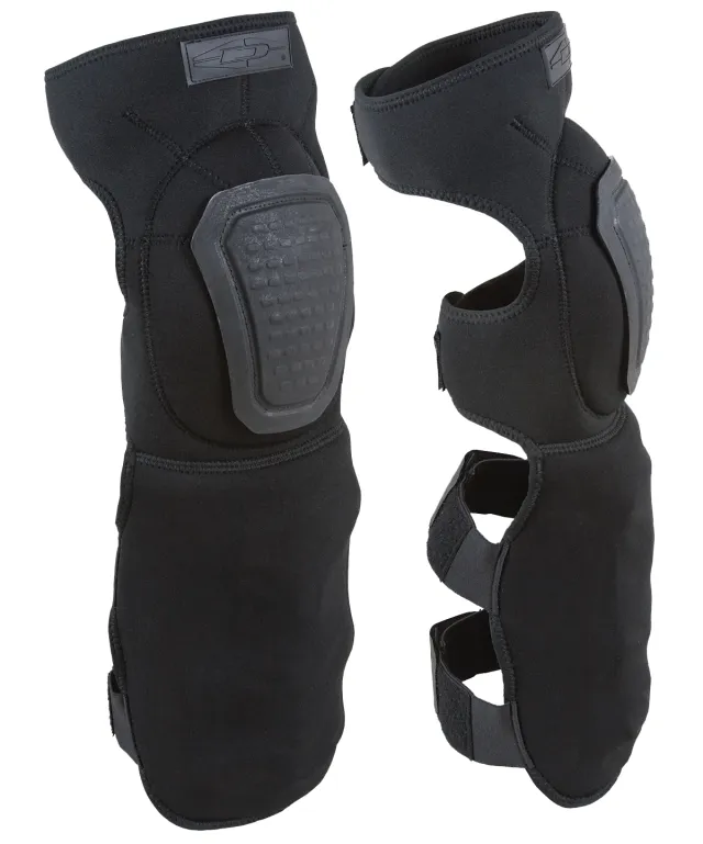 Damascus Neoprene Knee & Shin Guards Non-Slip Knee Caps - Damascus