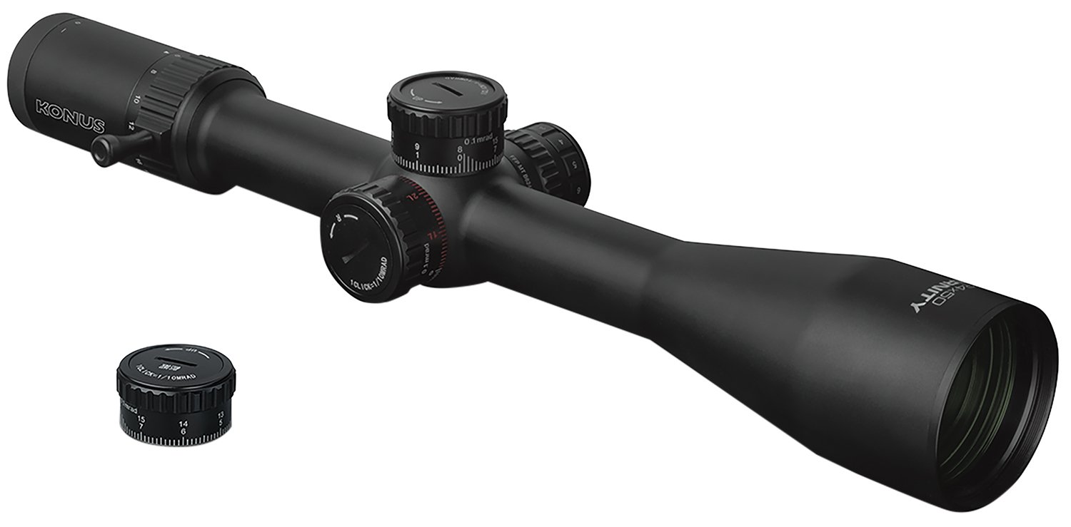 Buy Konus 7295 Eternity 6-24x50mm FFP Scope Red PRS Reticle Waterproof online