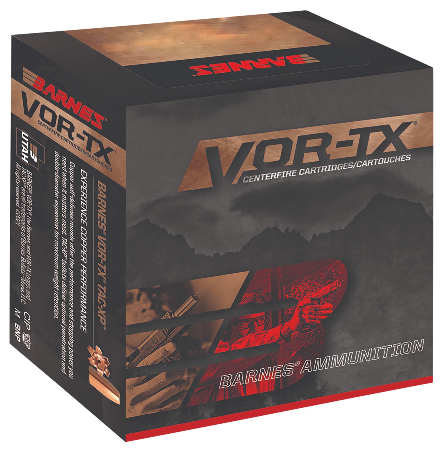 Barnes VOR-TX 45 Colt 200 Grain XPB 20 Rounds 21547 BB45CLT3 - Browning - 45 Colt