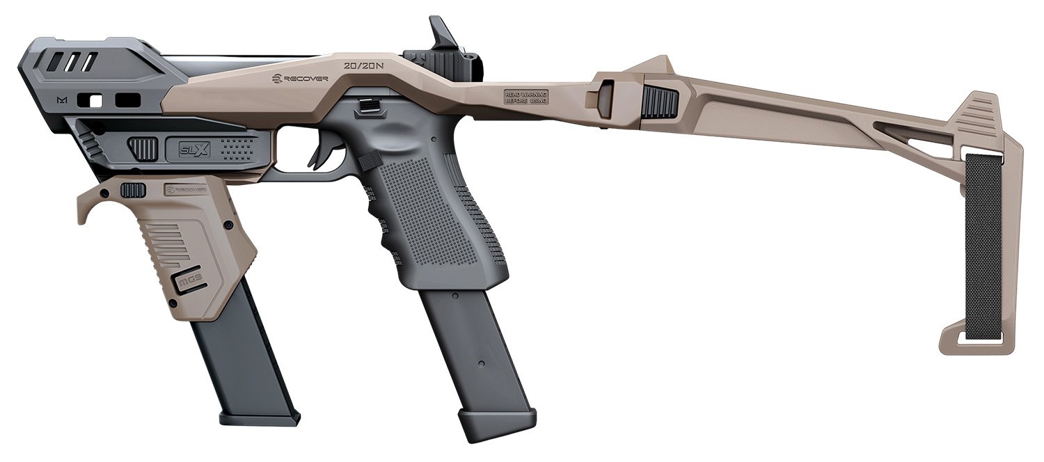 Recover Tactical 2020N Brace SLX MG9 Tan 2020NSLX-02 - Recover Tactical