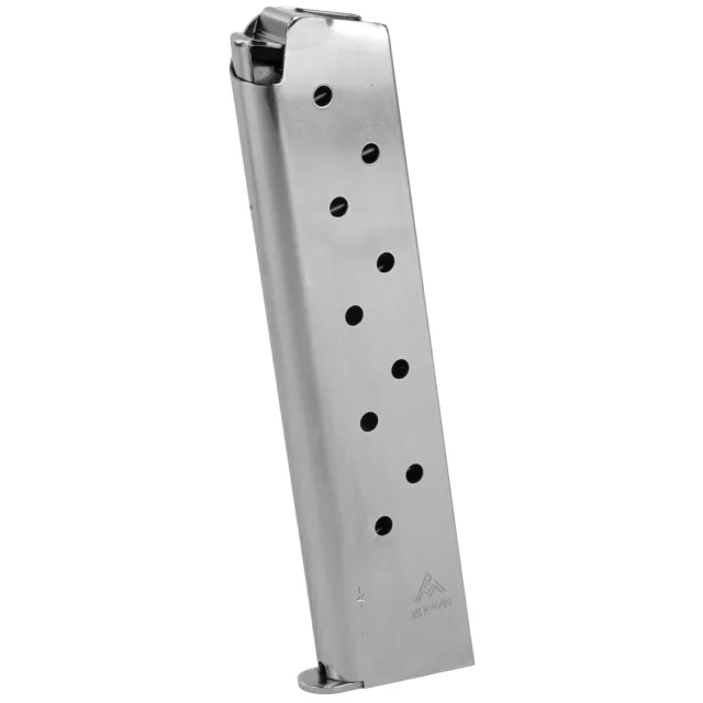 Buy Mec-Gar MGCG4510N 1911 .45ACP 10RD Full Size Nickel Magazine online