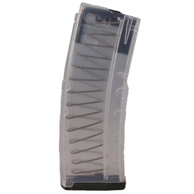 Amend2 5.56 30Rd Translucent Clear Mod -C 50 PER CASE - AME
