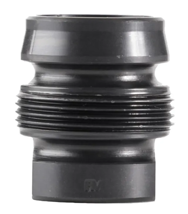 Dead Air DA128 Xeno Xero 45 Cal 5/8-24 Black Nitride Muzzle Device - Dead Air - 458 CALIBER
