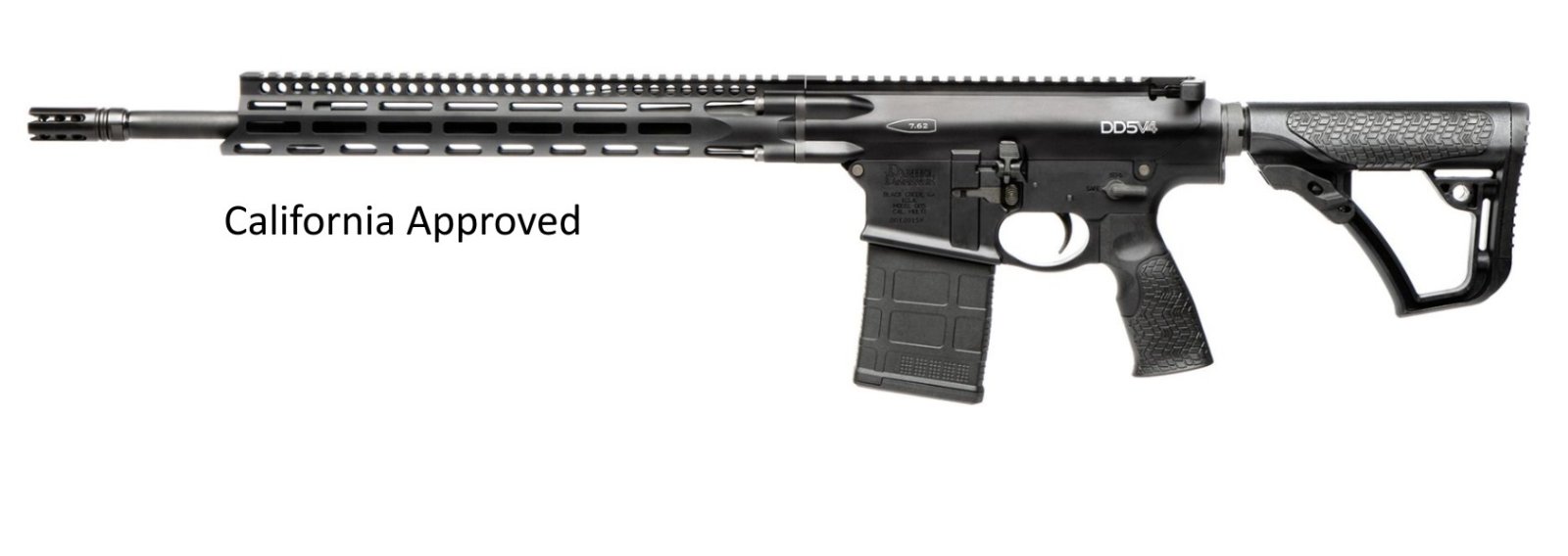 DANIEL DEFENSE DD5 V4 7.62 NATO 18 In 10+1 CA Compliant - DANIEL DEFENSE - 7.62 NATO