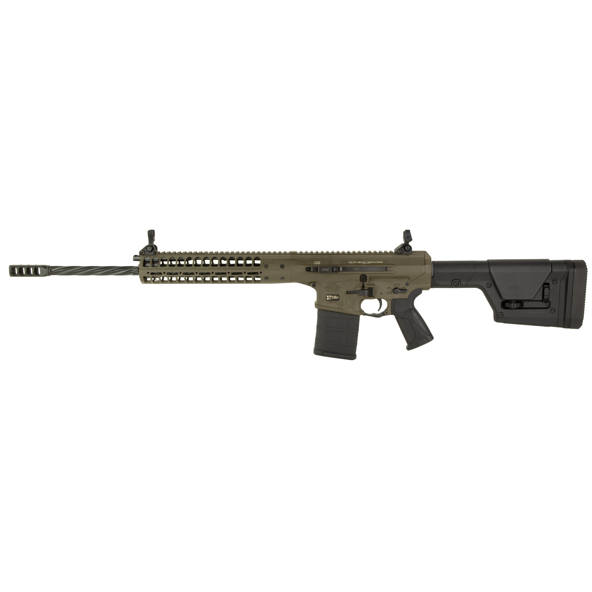 Buy LWRCI REPRMKIIR7PBCF20SC 7.62 NATO 20" Spiral Fluted Semi-Auto Rifle online