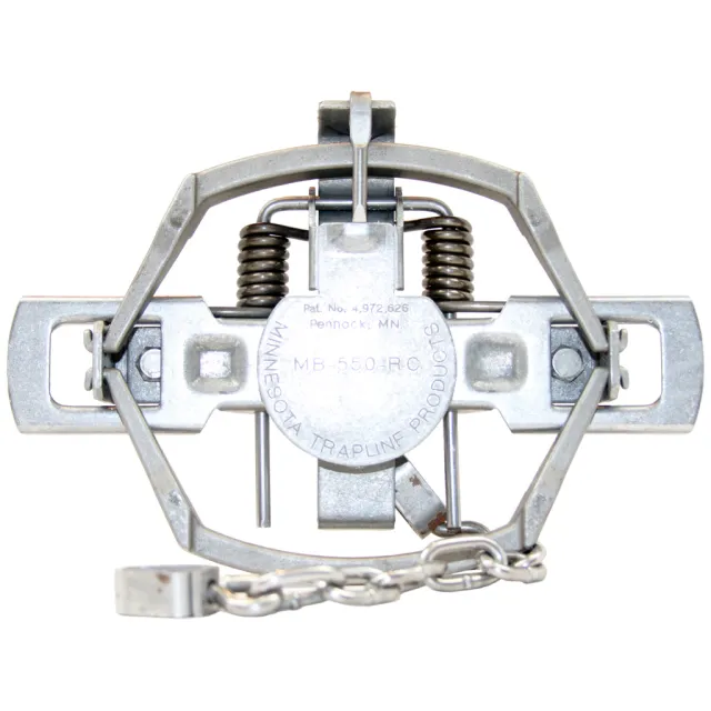 Minnesota Trapline MB550-01 Offset Predator Trap, High-Quality Steel - Minnesota Trapline