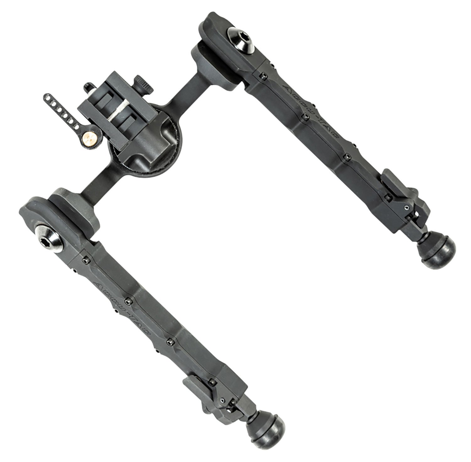 Accu-Tac FCSRBG200 FC-5 G2 Bipod, Black Aluminum, 6"-10.6" Adjustment - Accu-Tac