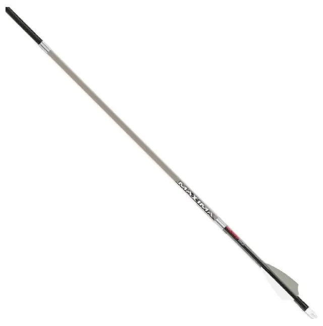 Carbon Express CX05683 Maxima Red Arrows 350 6pk Stone Gray Tri-Spine - Feradyne Outdoors