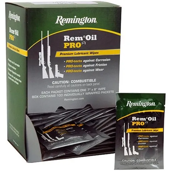 Remington Arms Company Rem Oil Pro3 Premium 100 Ct Box 18921 - Remington for sale at Gun Club HQ