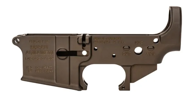 GRIFFIN MK1SLFDE MK1 AR-15 STRP LOWER TBRN