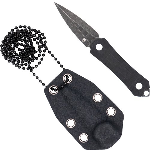 CobraTec CTGRDDAG Guardian Neck Knife 1.99" D2 Steel Dagger EDC - CobraTec Knives