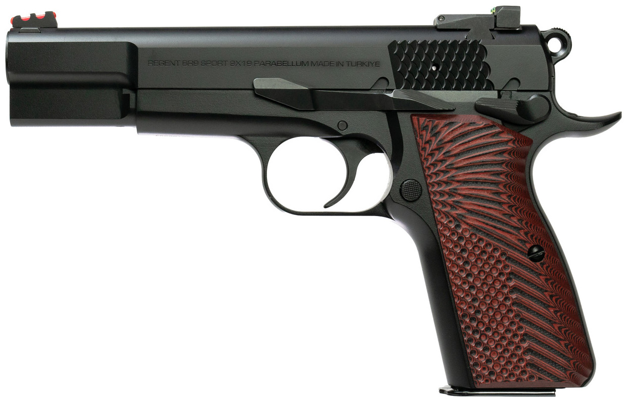 Buy Tisas 12500024 Regent BR9 Sport 9mm 4.67" Black QPQ Semi-Auto Pistol online