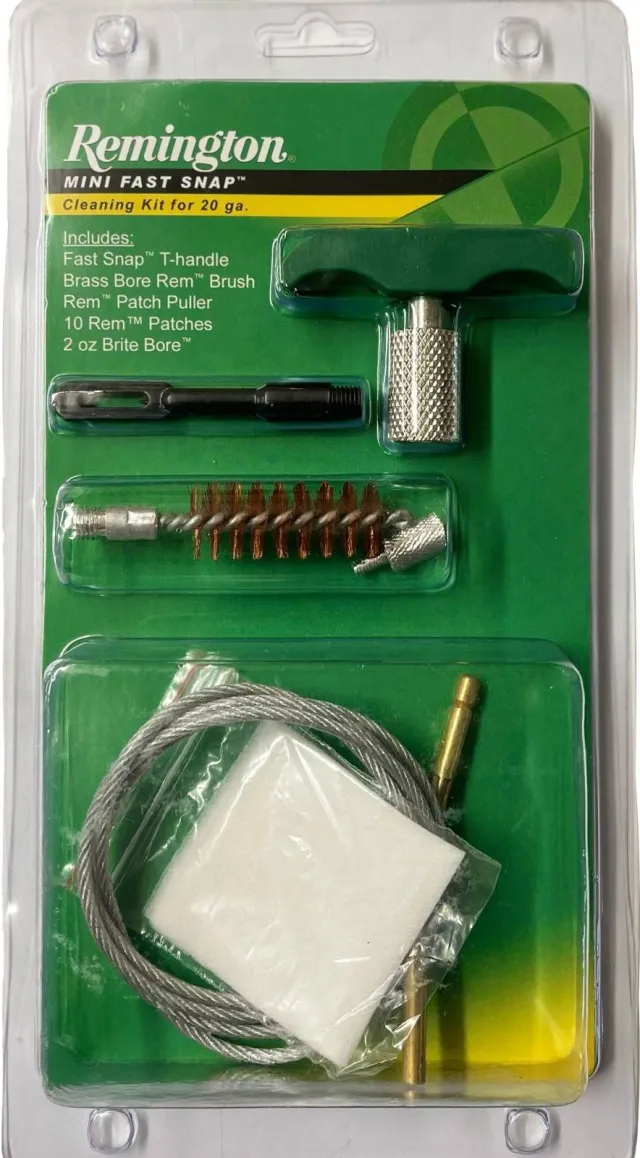 Remington Rem All Mini Fast Snap Shotgun Cleaning Kit 20 Gauge - REMINGTON