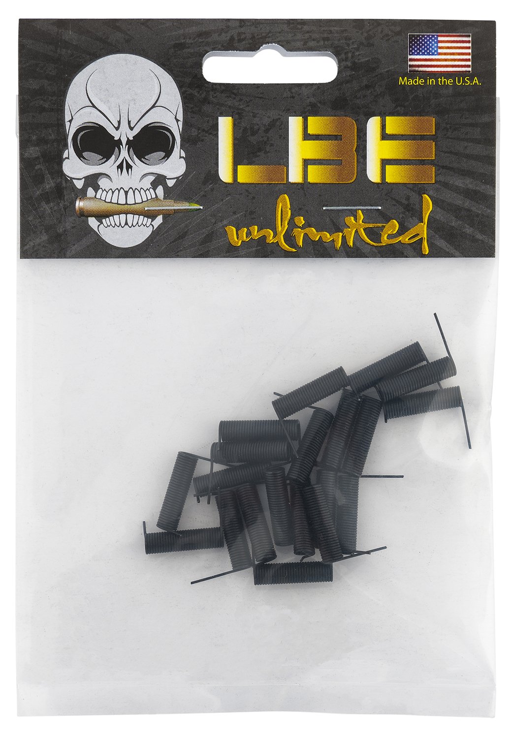 Buy LBE Unlimited AREPS20PK AR Parts Ejection Port Cover Spring 20 Pack AR-15 Black Stainless Steel online