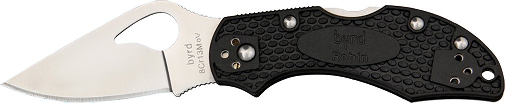 Buy Spyderco BY10PBK2 Byrd Robin 2 Lightweight 2.43 In Black Handle online