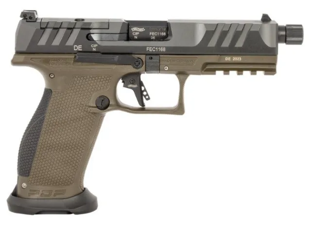 Walther 2877490 PDP PRO SD 9mm 5.1" Matte Black 18+1 Semi-Auto Pistol