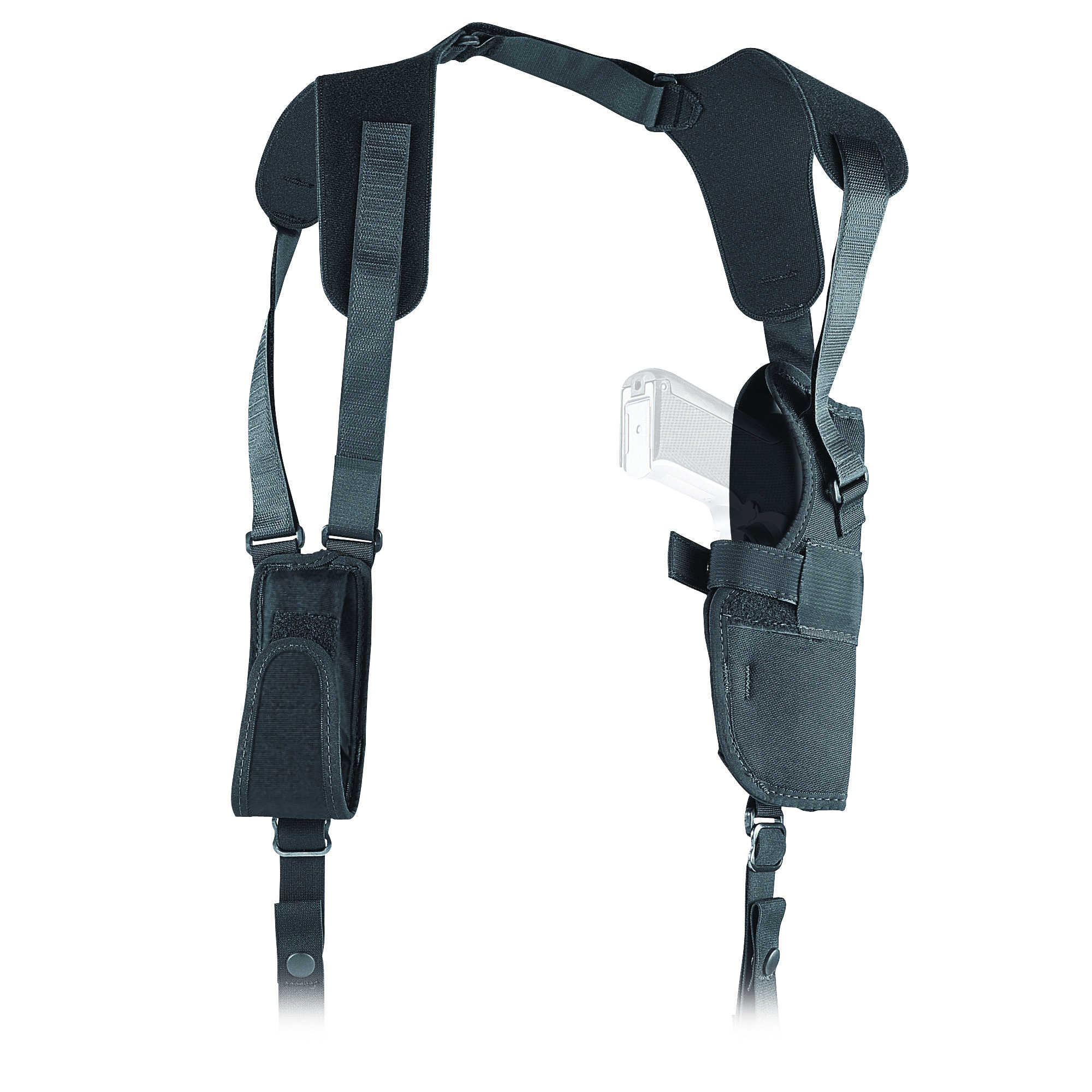 Uncle Mike's Pro Pak Vertical Shoulder Holster Size 5 Fits Large Auto With - Uncle Mike's