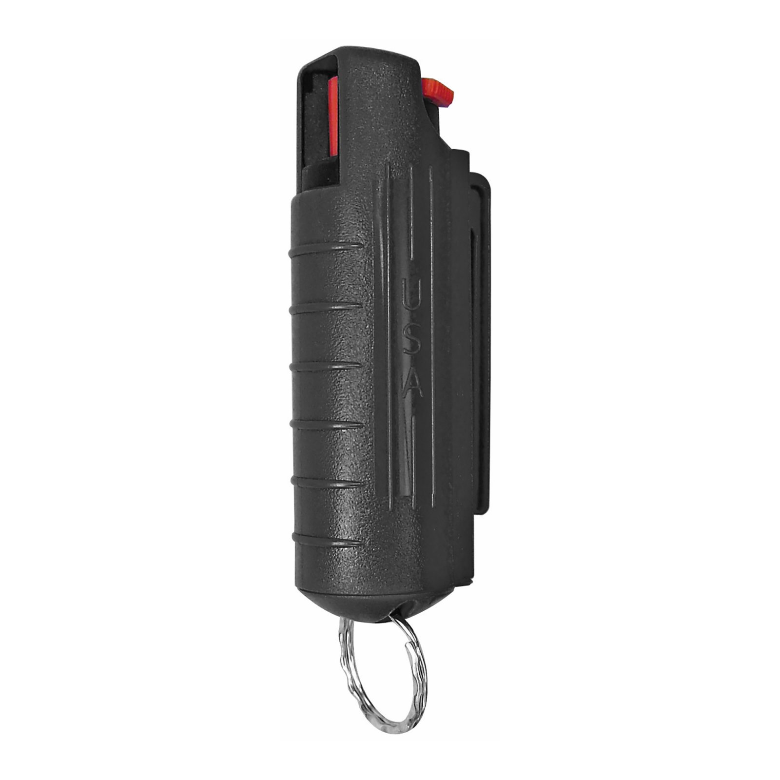 PSP PEPPER SPRAY w/ BLACK HARD CASE W/ KEY RING 1/2 OZ. - DNZ Products