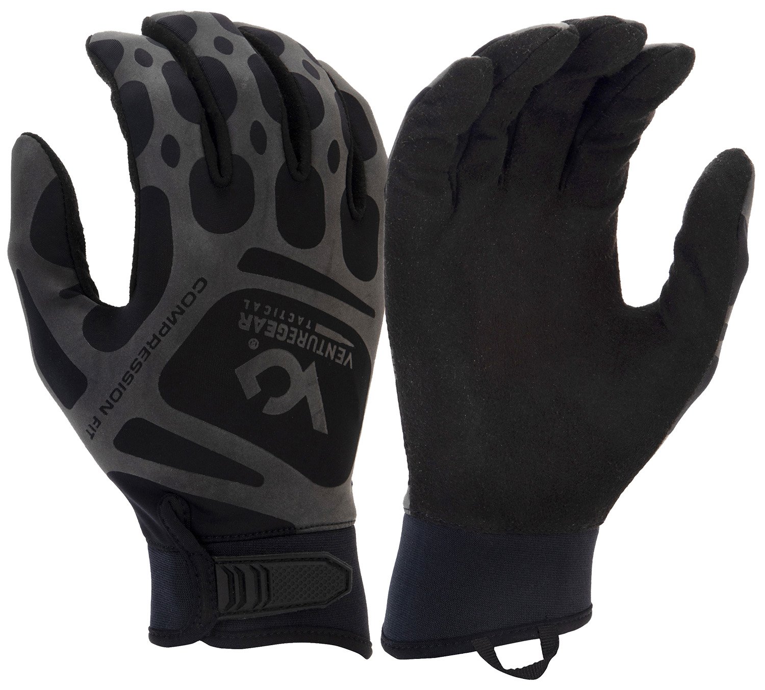Pyramex Safety VGTG10BXL Tactical Gloves XL Black Touchscreen - Pyramex Safety