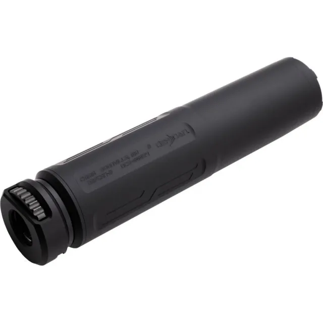 CMMG 99CA47D DefCan 9mm Suppressor, 8.3" Black Aluminum, Tri-lug Mount - CMMG - 9MM for sale at Smoke Wagon Firearms
