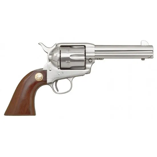 Cimarron MP4503 Model 'P' Revolver .357 Magnum 4.75" Stainless Walnut Grip - Cimarron - .357 MAG/.38 SPECIAL