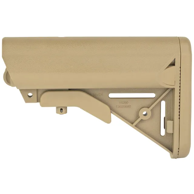 B5 Systems SOP-1352 Enhanced SOPMOD AR-15 Stock Mil-Spec Coyote Brown - B5 Systems
