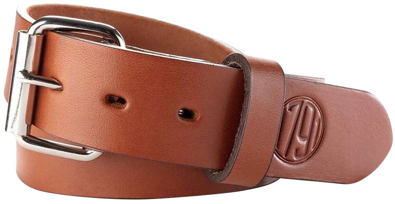 1791 Gunleather BLT-01-38/42-CBR-A Gun Belt Classic Brown Size 38/42 - 1791 Gunleather