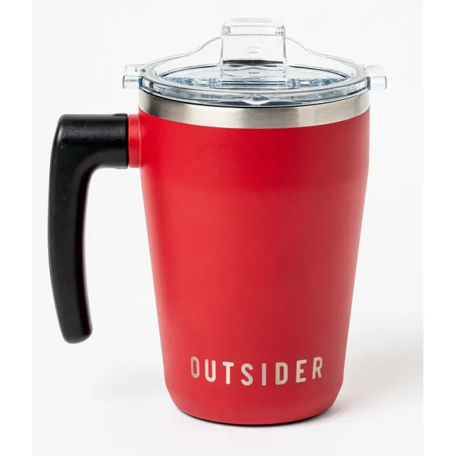 Outsider The AM Travel Mug Crimson Insulated Vacuum Travel - Outsider