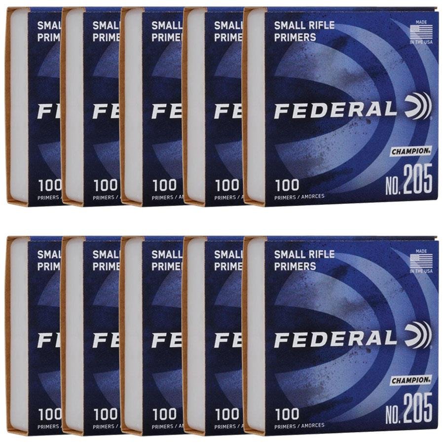 Federal 205 Champion Small Rifle Multi-Caliber Primer - Federal Premium Ammunition - Multi