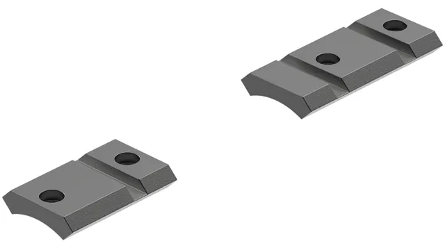 Buy Leupold 180295 Cross-Slot Base Set for Savage 10/110 Matte Black online