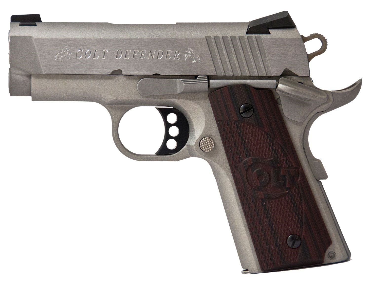 Buy Colt 1911 Defender O7000XE .45 ACP 3 in Stainless 7+1 Single Action online