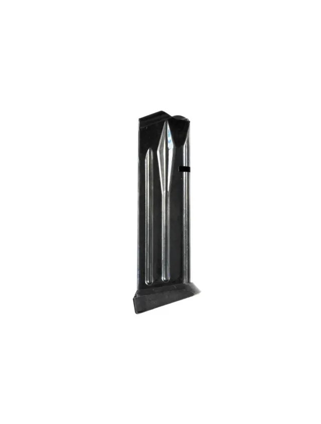 Rock Island Armory 1911 9mm High Capacity Magazine, OEMP183817B, 17 Rounds, Steel Body, Polymer Base, Black Finish