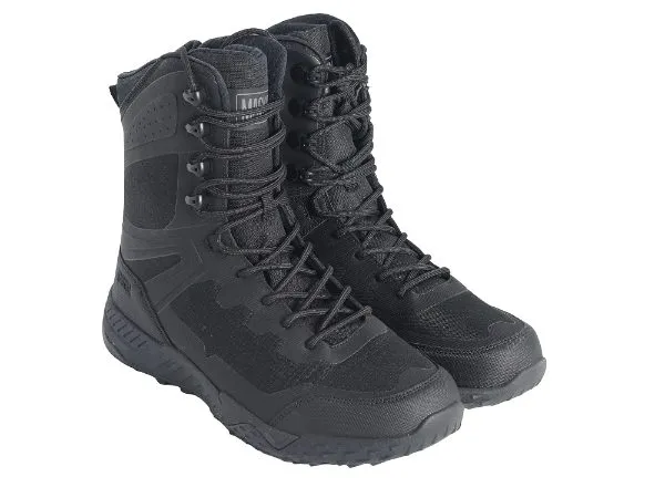 Magnum Boots UH1030SZBK-12 Ultima High Side Zipper Fast Boot Black 12