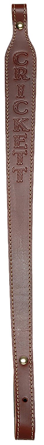 Buy Crickett KSA801 Brown Leather Rifle Sling 23 In x 1.75 In online