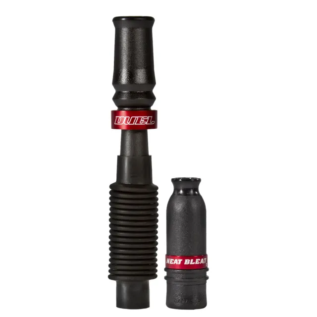 Duel D003 Rut Pack Deer Calls 2-Pack: Stretchback Grunt & Micro Heat Bleat - Duel