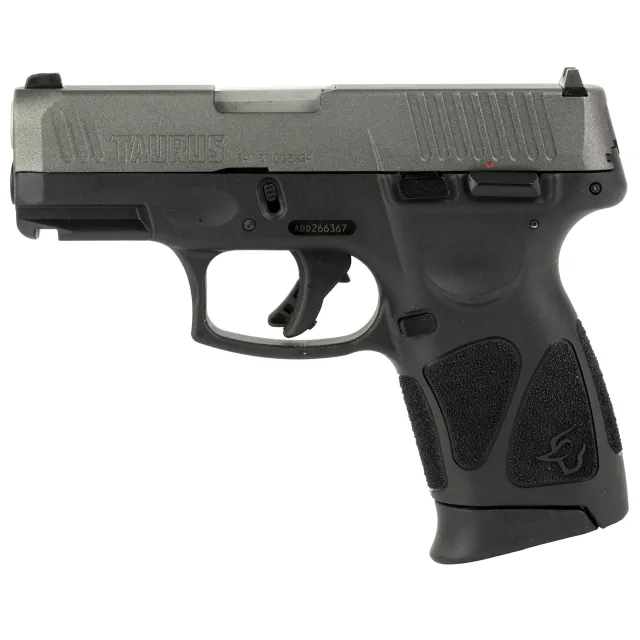 Taurus G3C 1-G3C93C 9mm Pistol 12+1 Tungsten Slide Black Grip - Taurus - 9mm for sale at Gun Club HQ
