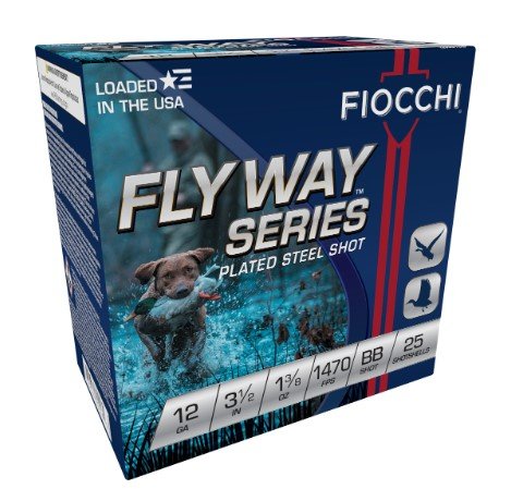 Fiocchi Flyway 1235STBB 12 Gauge 3.5 In 1 Round Waterfowl - Fiocchi - 12 Gauge
