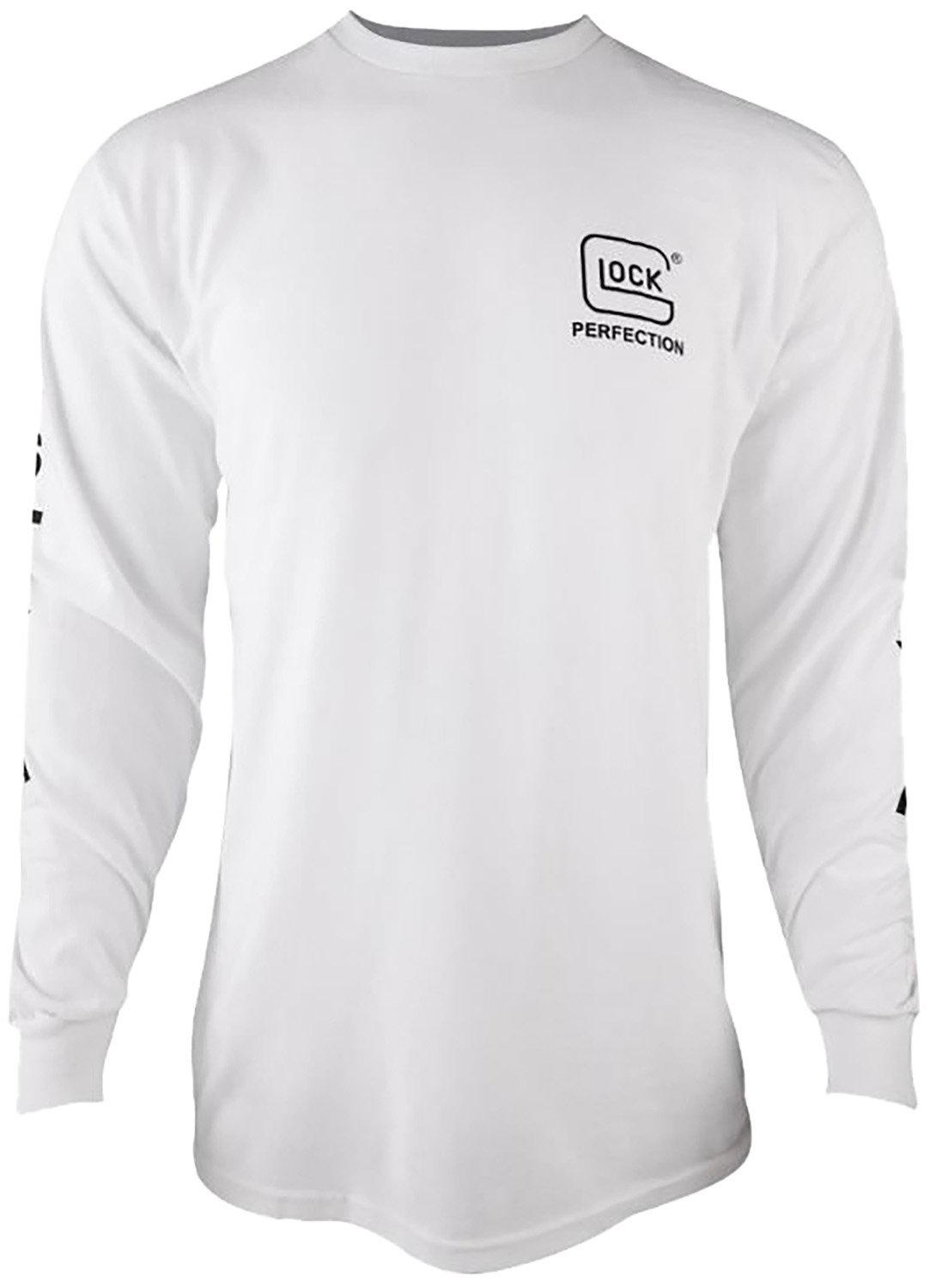 Buy Glock AP96096 Long Sleeve Tee White Pre-Shrunk Cotton 2XL online