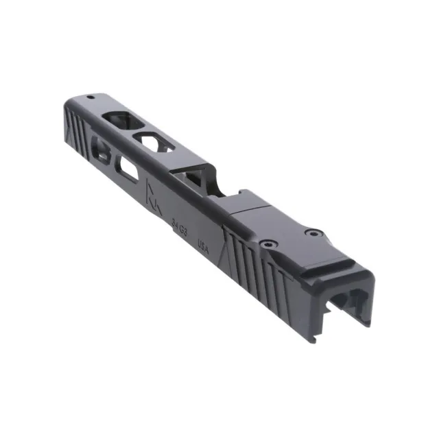 Rival Arms RA10G702A Precision Slide A1 Glock 34 Gen3 RMR Cut Black QPQ - Rival Arms