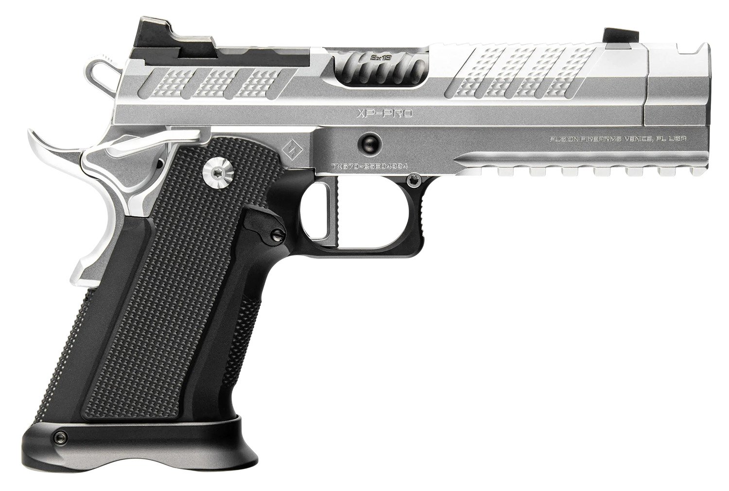 FUSION XP-COMP-9-C XP PRO COMP 9MM 17R CHROME - Fusion Firearms - 9mm Luger (9x19 Parabellum)