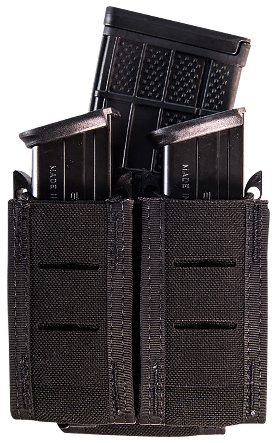 Buy High Speed Gear 41TP02BK TACO Duty Double Pistol/Rifle Pouch Black Nylon online