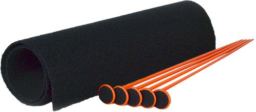 Buy Gun Storage Solutions RR5SKOR Rifle Rod Kit .22 Cal 19"x15" 5 Pack Orange online