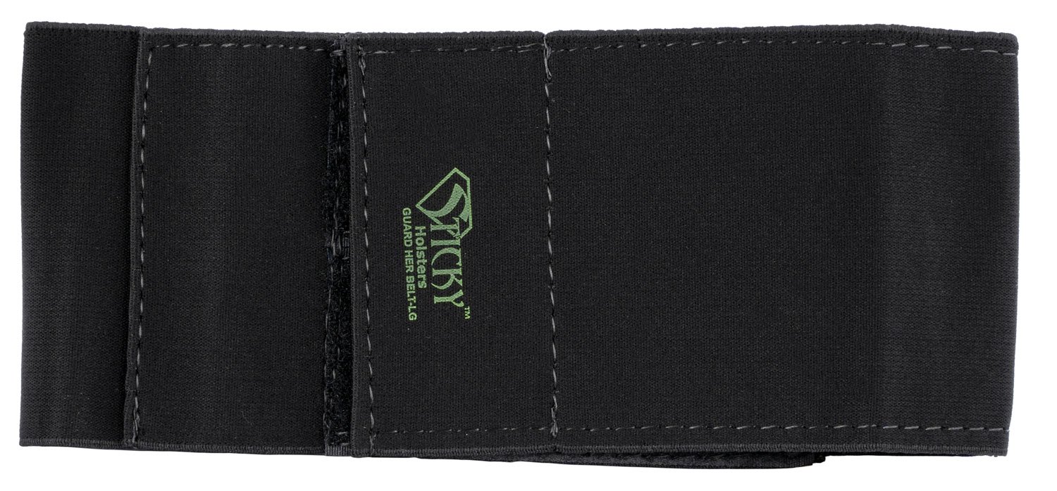Buy Sticky Holsters GHBTLG Guard Her Garter Large Black Elastic 20-31" online