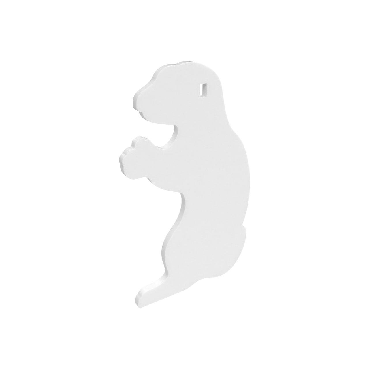 Buy Birchwood Casey BC-47714 AR500 12" Gopher Target 3/8" Steel White Finish online