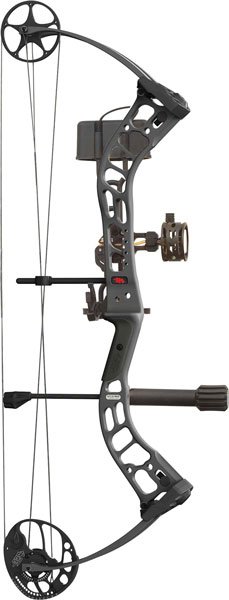 2023 PSE Stinger ATK Hunter Package Bow Black 21.5"-30" 29-60lb LH - PSE Archery