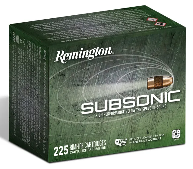 Remington 21249 22 Long Rifle 40 Grain Copper Plated Hollow Point 225 Round - Remington Arms Company, LLC - 22 LR